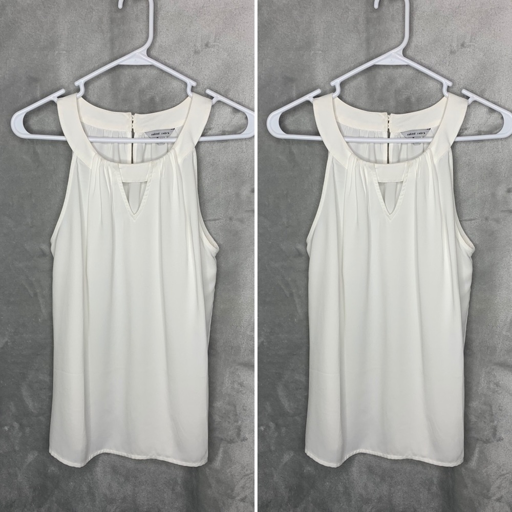 White Sleeveless Blouse: Marshall’s